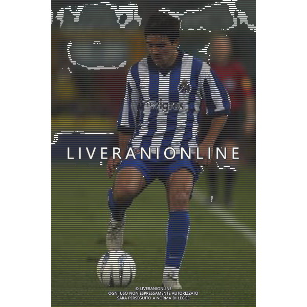 LAZIO-PORTO24/04/2003 NELLA FOTO DECO FOTO ALDO LIVERANI