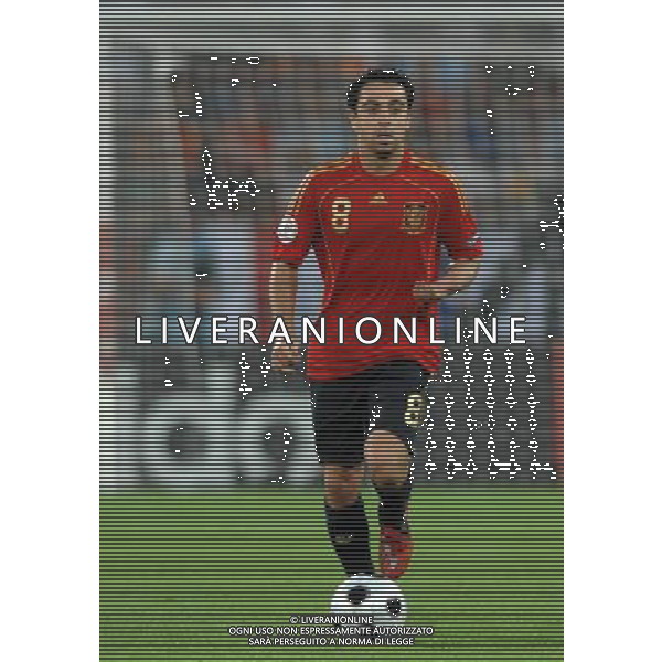 UEFA EURO 2008 Quarti di Finale M28 - Spagna-Italia Vienna - 22.06.2008 Spagna-Italia Nella Foto:XAVI HERNANDEZ /Ph.Vitez-Ag. Aldo Liverani