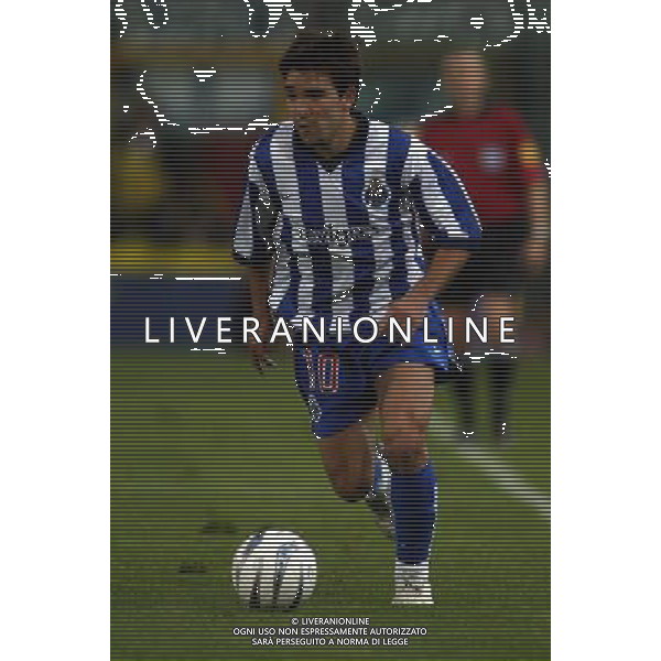 LAZIO-PORTO24/04/2003 NELLA FOTO DECO FOTO ALDO LIVERANI