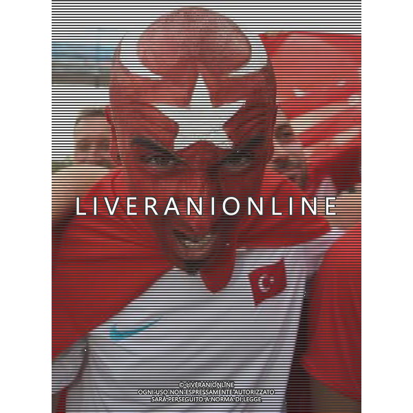 Germania - Turchia 25.06.2008 semifinale Europei nella foto tifosi turchia copyright by firo sportphoto/Ag. Aldo Liverani Sas - ITALY ONLY -