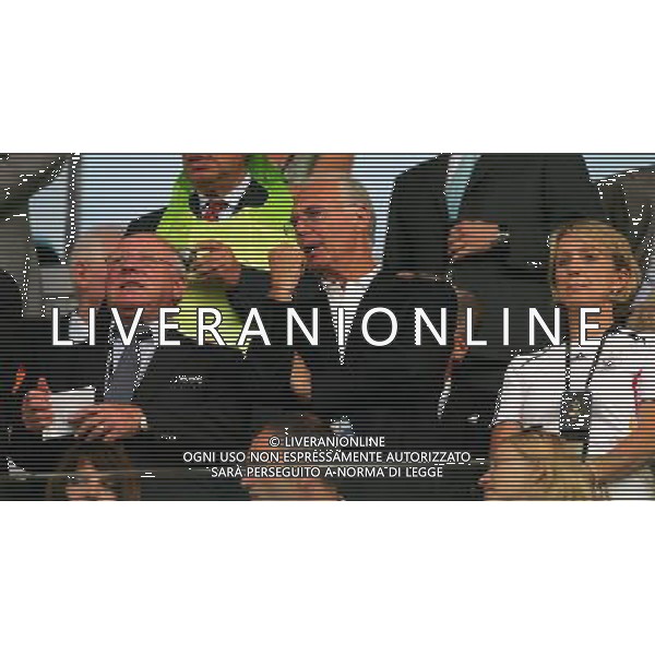 Germania - Turchia 25.06.2008 semifinale Europei nella foto Franz Beckenbauer con la moglie Heidi in tribuna copyright by firo sportphoto/Ag. Aldo Liverani Sas - ITALY ONLY -