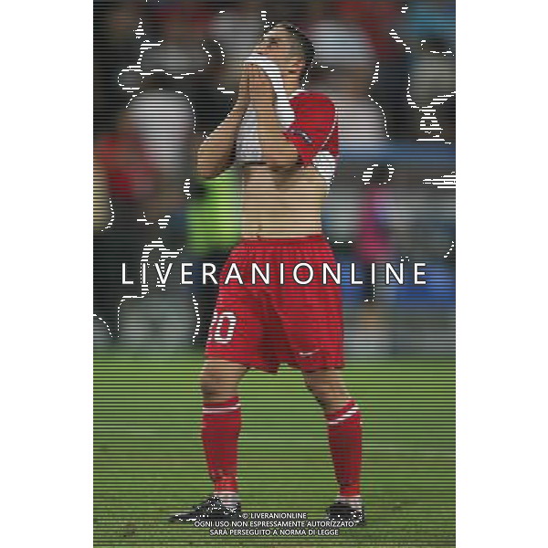 Germania - Turchia 25.06.2008 semifinali Europei nella foto la delusione di Sabri Sarioglu copyright by firo sportphoto/Ag. Aldo Liverani Sas - ITALY ONLY -