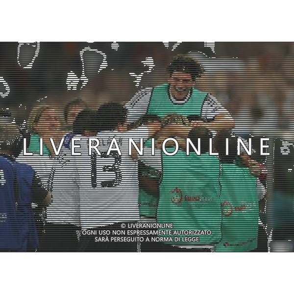 Germania - Turchia 25.06.2008 semifinali Europei nella foto abbracci esultanza di Philipp Lahm dopo il gol del 3:2 copyright by firo sportphoto/Ag. Aldo Liverani Sas - ITALY ONLY -