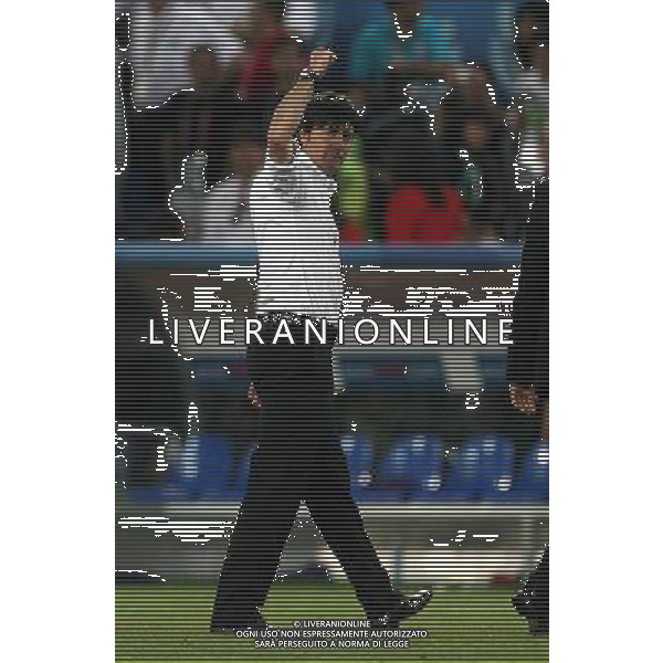 Germania - Turchia 25.06.2008 semifinali Europei nella foto esultanza di Joachim Low con Co-Trainer Hansi FLICK copyright by firo sportphoto/Ag. Aldo Liverani Sas - ITALY ONLY -