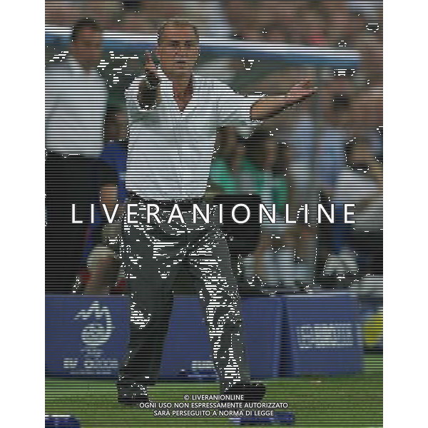 Germania - Turchia 25.06.2008 semifinali Europei nella foto la delusione di Fatih Terim copyright by firo sportphoto/Ag. Aldo Liverani Sas - ITALY ONLY -