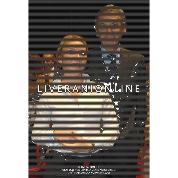 MILANO 26/6/2008 TEATRO SMERALDO PIAZZA XXV APRILE, 10 PRESENTAZIONE DELLA STAGIONE TEATRALE 2008/2009 NELLA FOTO ALESSANDRO GALBIATI AMMINISTRATORE DELEGATO OFFICINE SMERALDO s.p.a. CON LA SUA DONNA RAJKA FOTO MARIO ROMANO/AG ALDO LIVERANI
