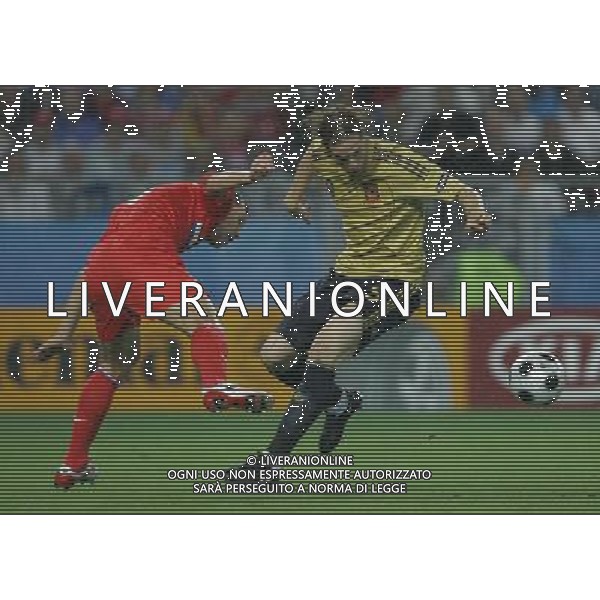 Russia - Spagna Semifinali Europei 26/06/2008 nella foto fernando torres e ignashevich ph luzzani/Ag. Aldo Liverani Sas