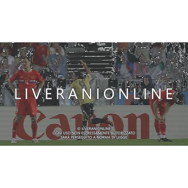 Russia - Spagna Semifinali Europei 26/06/2008 nella foto esultanza dopo il gol di xavi fernandez ph luzzani/Ag. Aldo Liverani Sas