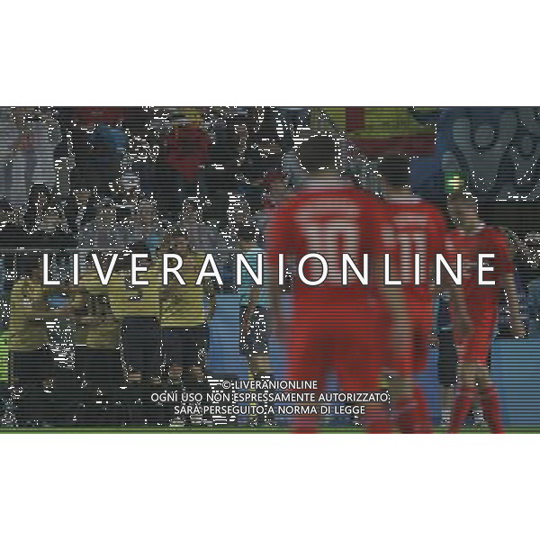 Russia - Spagna Semifinali Europei 26/06/2008 nella foto esultanza dopo il gol di xavi fernandez ph luzzani/Ag. Aldo Liverani Sas