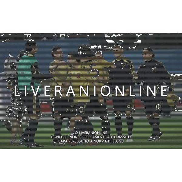 Russia - Spagna Semifinali Europei 26/06/2008 nella foto l\'esultanza dei giocatori della spagna a fine gara ph luzzani/Ag. Aldo Liverani Sas