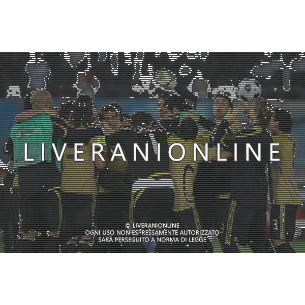 Russia - Spagna Semifinali Europei 26/06/2008 nella foto l\'esultanza dei giocatori della spagna a fine gara ph luzzani/Ag. Aldo Liverani Sas