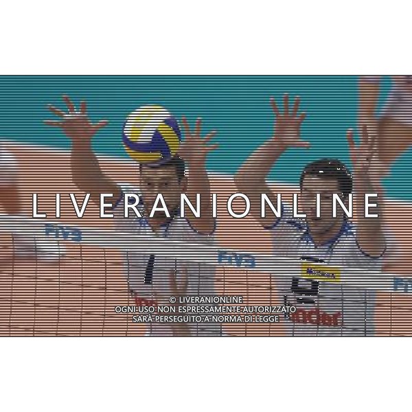 World League di Volley pool B Firenze - 26.06.2008 Italia-Russia Nella Foto:MASTRANGELO LUIGI-CISOLLA ALBERTO /Ph.Vitez-Ag. Aldo Liverani