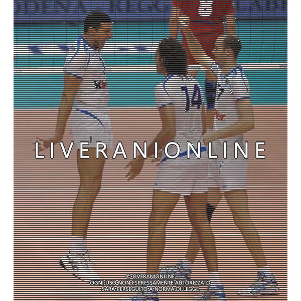 World League di Volley pool B Firenze - 26.06.2008 Italia-Russia Nella Foto:MASTRANGELO LUIGI ESULTA /Ph.Vitez-Ag. Aldo Liverani