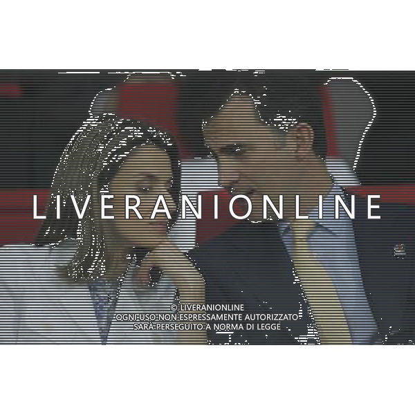 Vienna (AUT) 26-06-2008 Campionato europeo calcio EURO2008 semifinale russia-spagna 0:3 nella foto Laetitia Ortiz e Felipe di Borbone ph marco luzzani/ag aldo liverani s.a.s.