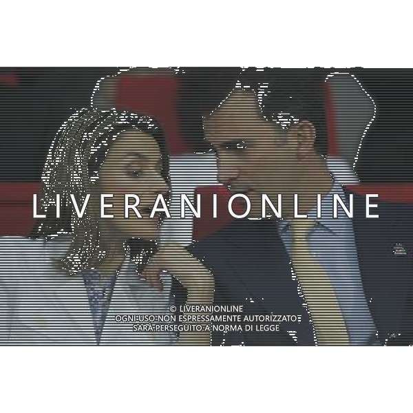 Vienna (AUT) 26-06-2008 Campionato europeo calcio EURO2008 semifinale russia-spagna 0:3 nella foto Laetitia Ortiz e Felipe di Borbone ph marco luzzani/ag aldo liverani s.a.s.