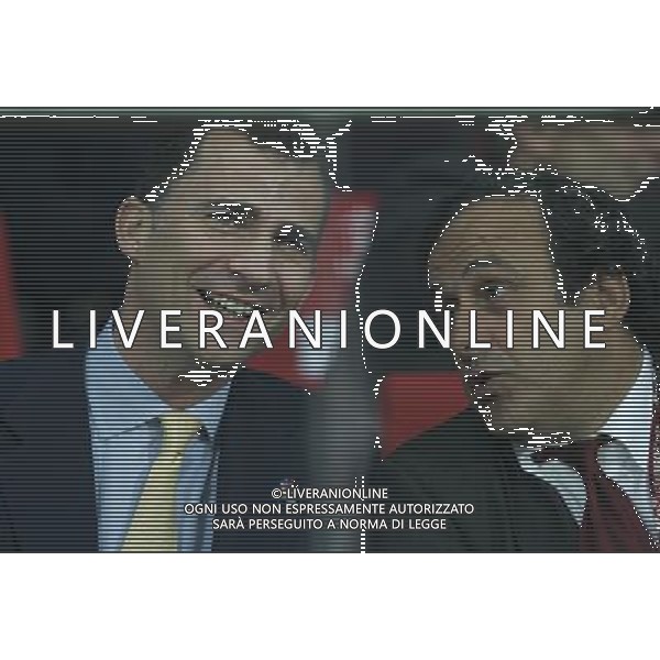 Vienna (AUT) 26-06-2008 Campionato europeo calcio EURO2008 semifinale russia-spagna 0:3 nella foto Felipe di Borbone e Michel Platini ph marco luzzani/ag aldo liverani s.a.s.