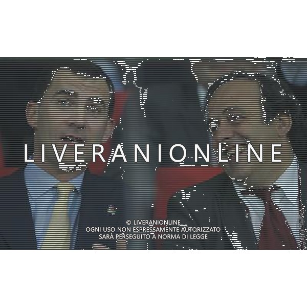 Vienna (AUT) 26-06-2008 Campionato europeo calcio EURO2008 semifinale russia-spagna 0:3 nella foto Felipe di Borbone e Michel Platini ph marco luzzani/ag aldo liverani s.a.s.