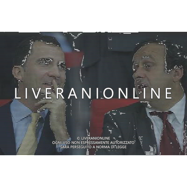 Vienna (AUT) 26-06-2008 Campionato europeo calcio EURO2008 semifinale russia-spagna 0:3 nella foto Felipe di Borbone e Michel Platini ph marco luzzani/ag aldo liverani s.a.s.