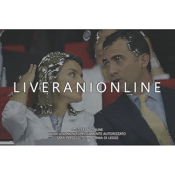 Vienna (AUT) 26-06-2008 Campionato europeo calcio EURO2008 semifinale russia-spagna 0:3 nella foto Laetitia Ortiz e Felipe di Borbone ph marco luzzani/ag aldo liverani s.a.s.