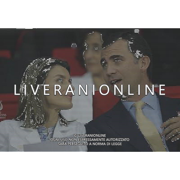 Vienna (AUT) 26-06-2008 Campionato europeo calcio EURO2008 semifinale russia-spagna 0:3 nella foto Laetitia Ortiz e Felipe di Borbone ph marco luzzani/ag aldo liverani s.a.s.