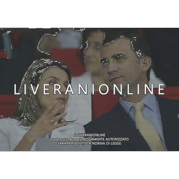 Vienna (AUT) 26-06-2008 Campionato europeo calcio EURO2008 semifinale russia-spagna 0:3 nella foto Laetitia Ortiz e Felipe di Borbone ph marco luzzani/ag aldo liverani s.a.s.