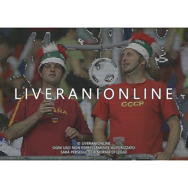 Vienna (AUT) 26-06-2008 Campionato europeo calcio EURO2008 semifinale russia-spagna 0:3 nella foto tifo russia-spagna ph marco luzzani/ag aldo liverani s.a.s.