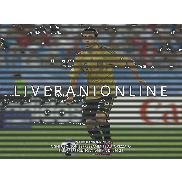 Vienna (AUT) 26-06-2008 Campionato europeo calcio EURO2008 semifinale russia-spagna 0:3 nella foto xavi hernandez ph marco luzzani/ag aldo liverani s.a.s.