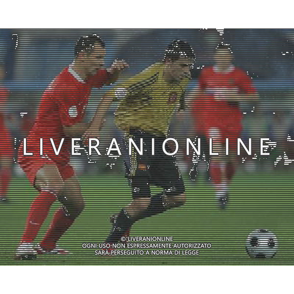 Vienna (AUT) 26-06-2008 Campionato europeo calcio EURO2008 semifinale russia-spagna 0:3 nella foto sergei ignashevich e david villa ph marco luzzani/ag aldo liverani s.a.s.