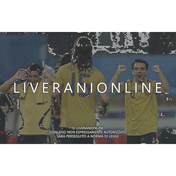 Vienna (AUT) 26-06-2008 Campionato europeo calcio EURO2008 semifinale russia-spagna 0:3 nella foto xavi hernandez esulta a fine gara ph marco luzzani/ag aldo liverani s.a.s.