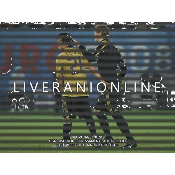 Vienna (AUT) 26-06-2008 Campionato europeo calcio EURO2008 semifinale russia-spagna 0:3 nella foto fernando torres e david silva esultano a fine gara ph marco luzzani/ag aldo liverani s.a.s.