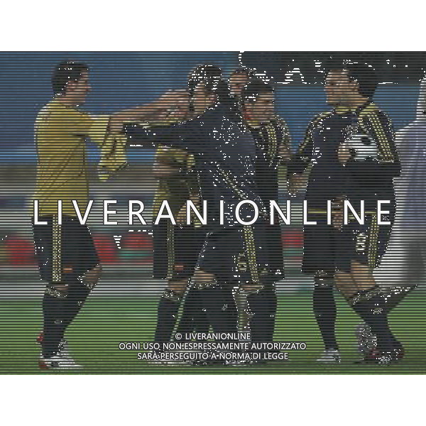 Vienna (AUT) 26-06-2008 Campionato europeo calcio EURO2008 semifinale russia-spagna 0:3 nella foto spagna esulta a fine gara ph marco luzzani/ag aldo liverani s.a.s.