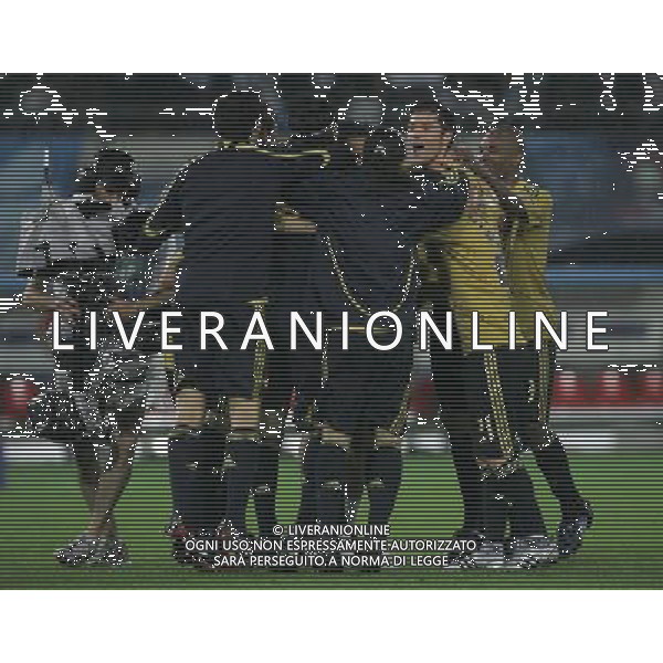 Vienna (AUT) 26-06-2008 Campionato europeo calcio EURO2008 semifinale russia-spagna 0:3 nella foto spagna esulta a fine gara ph marco luzzani/ag aldo liverani s.a.s.