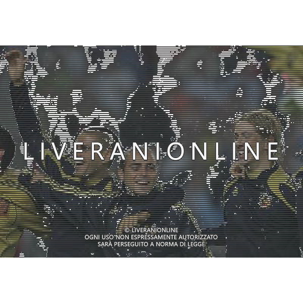 Vienna (AUT) 26-06-2008 Campionato europeo calcio EURO2008 semifinale russia-spagna 0:3 nella foto spagna esulta a fine gara ph marco luzzani/ag aldo liverani s.a.s.