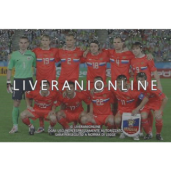 Vienna (AUT) 26-06-2008 Campionato europeo calcio EURO2008 semifinale russia-spagna 0:3 nella foto formazione russia ph marco luzzani/ag aldo liverani s.a.s.