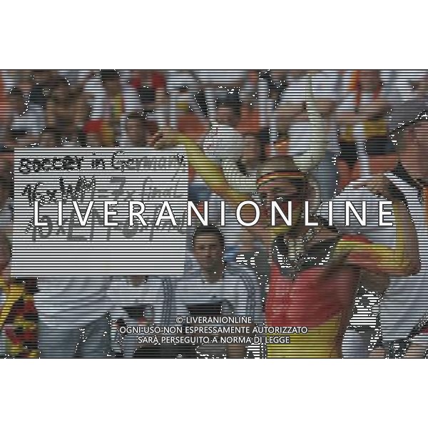 Germania - Spagna Finale Europei Vienna 29/06/2008 nella foto tifosi germania ph luzzani/Ag. Aldo Liverani Sas