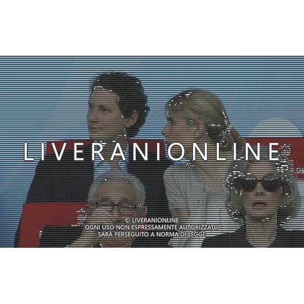 Germania - Spagna Finale Europei Vienna 29/06/2008 nella foto John Elkann con la moglie Lavinia Borromeo ph luzzani/Ag. Aldo Liverani Sas