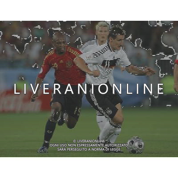 Germania - Spagna Finale Europei Vienna 29/06/2008 nella foto senna e klose miroslav ph luzzani/Ag. Aldo Liverani Sas