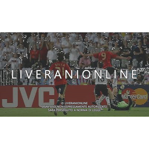 Germania - Spagna Finale Europei Vienna 29/06/2008 nella foto il gol di fernando torres del 0-1 ph luzzani/Ag. Aldo Liverani Sas