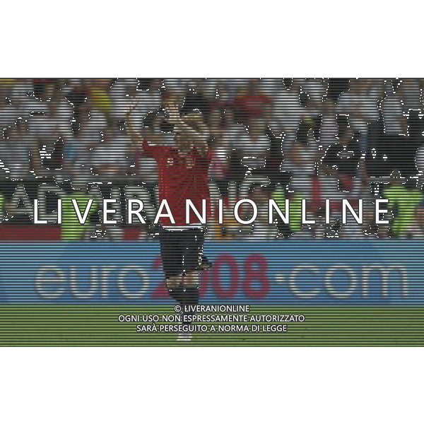 Germania - Spagna Finale Europei Vienna 29/06/2008 nella foto esultanza dopo il gol di fernando torres del 0-1 ph luzzani/Ag. Aldo Liverani Sas