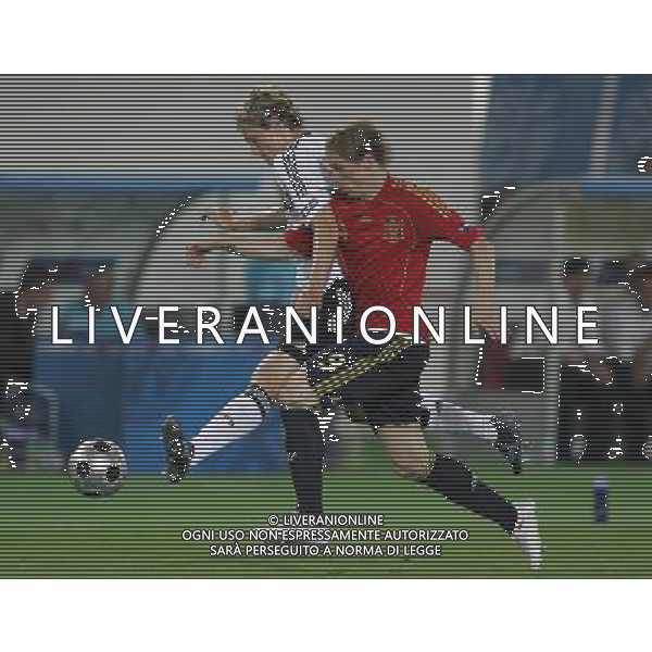 Germania - Spagna Finale Europei Vienna 29/06/2008 nella foto fernando torres e jansen ph luzzani/Ag. Aldo Liverani Sas