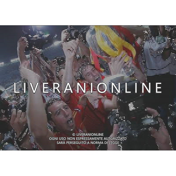 Germania - Spagna Finale Europei Vienna 29/06/2008 nella foto festeggiamenti dei giocatori della spagna a fine gara ph luzzani/Ag. Aldo Liverani Sas