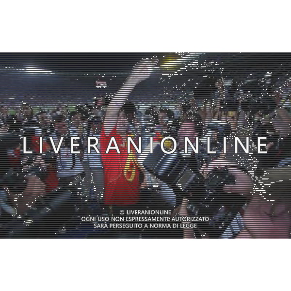 Germania - Spagna Finale Europei Vienna 29/06/2008 nella foto festeggiamenti dei giocatori della spagna a fine gara ph luzzani/Ag. Aldo Liverani Sas