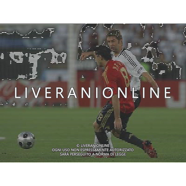 Vienna (AUT) 29-06-2008 Campionato europeo calcio EURO2008 FINALE germania-spagna 0:1 nella foto thomas hitzlsperger e xavi hernandez ph marco luzzani/ag aldo liverani s.a.s.