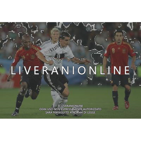 Vienna (AUT) 29-06-2008 Campionato europeo calcio EURO2008 FINALE germania-spagna 0:1 nella foto miroslaw klose e marcos senna ph marco luzzani/ag aldo liverani s.a.s.