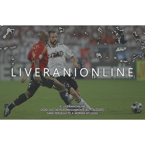 Vienna (AUT) 29-06-2008 Campionato europeo calcio EURO2008 FINALE germania-spagna 0:1 nella foto christoph metzelder e marcos senna ph marco luzzani/ag aldo liverani s.a.s.