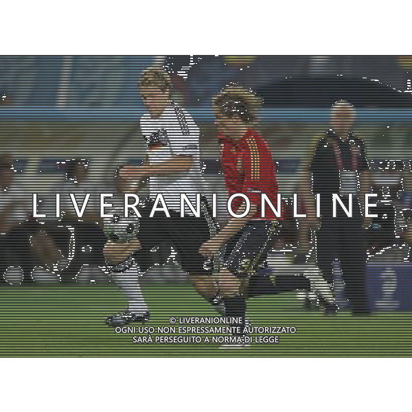 Vienna (AUT) 29-06-2008 Campionato europeo calcio EURO2008 FINALE germania-spagna 0:1 nella foto fernando torres e marcell jansen ph marco luzzani/ag aldo liverani s.a.s.