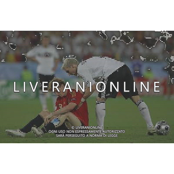 Vienna (AUT) 29-06-2008 Campionato europeo calcio EURO2008 FINALE germania-spagna 0:1 nella foto fernando torres e bastian schwinsteiger ph marco luzzani/ag aldo liverani s.a.s.