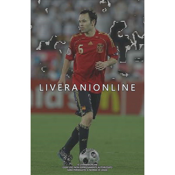 Vienna (AUT) 29-06-2008 Campionato europeo calcio EURO2008 FINALE germania-spagna 0:1 nella foto adres iniesta ph marco luzzani/ag aldo liverani s.a.s.