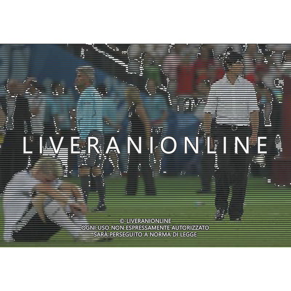 Vienna (AUT) 29-06-2008 Campionato europeo calcio EURO2008 FINALE germania-spagna 0:1 nella foto delusione joachim low e bastian schweisteiger ph marco luzzani/ag aldo liverani s.a.s.