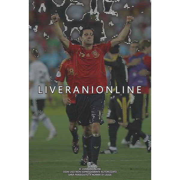 Vienna (AUT) 29-06-2008 Campionato europeo calcio EURO2008 FINALE germania-spagna 0:1 nella foto daniel guiza esulta a fine gara ph marco luzzani/ag aldo liverani s.a.s.